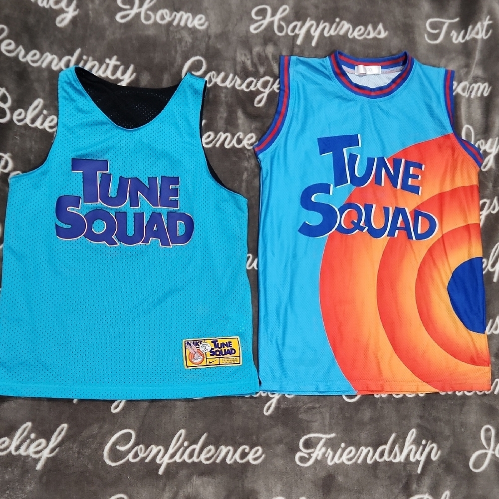 Bundle Lot of Space Jam Jerseys Reversible EUC